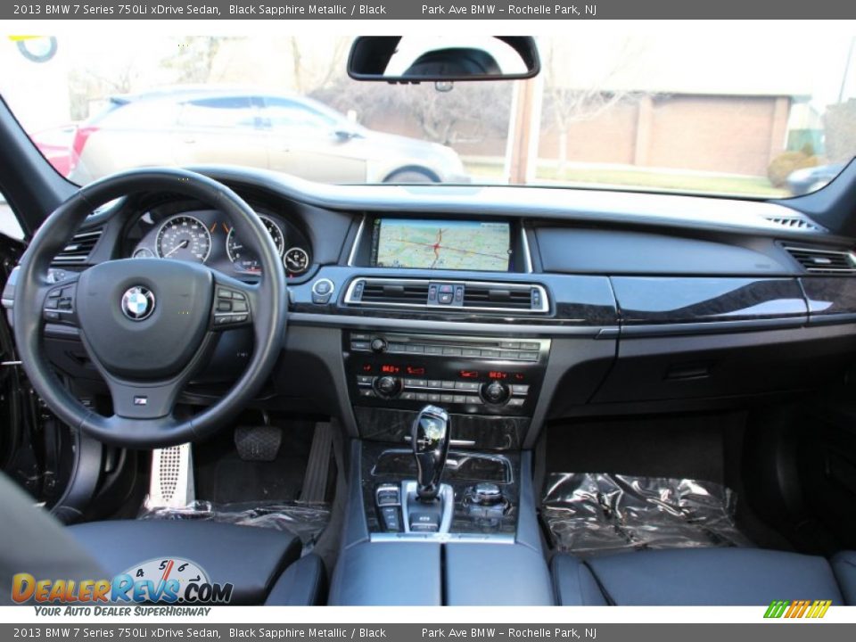 2013 BMW 7 Series 750Li xDrive Sedan Black Sapphire Metallic / Black Photo #13