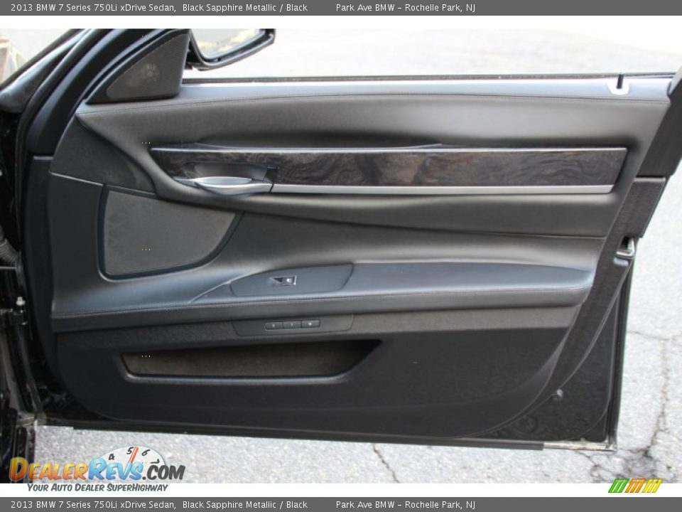 2013 BMW 7 Series 750Li xDrive Sedan Black Sapphire Metallic / Black Photo #23