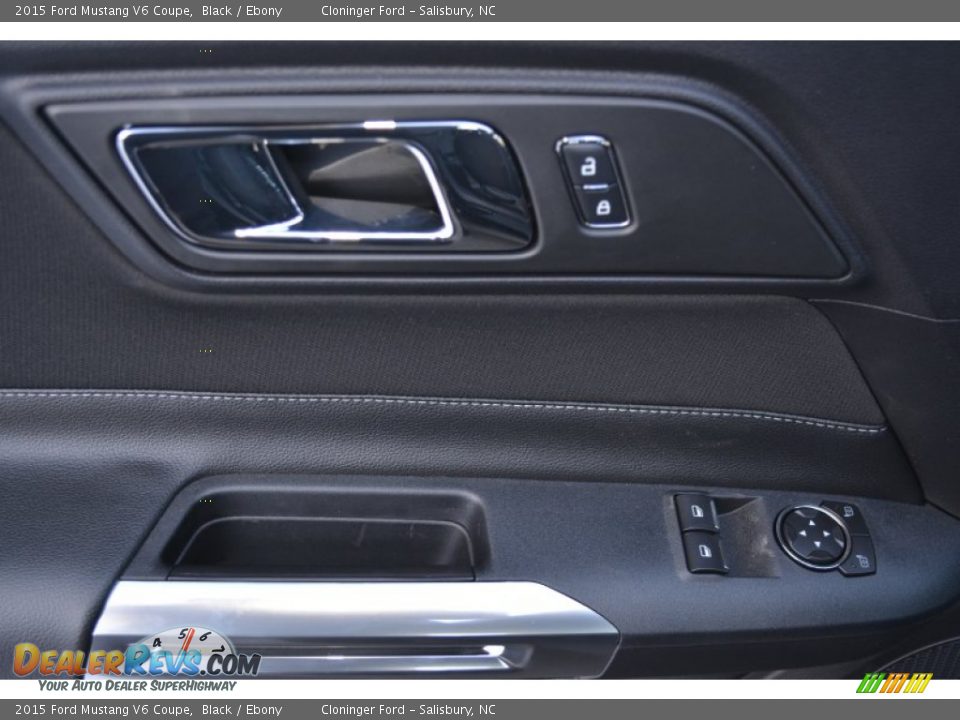 2015 Ford Mustang V6 Coupe Black / Ebony Photo #5
