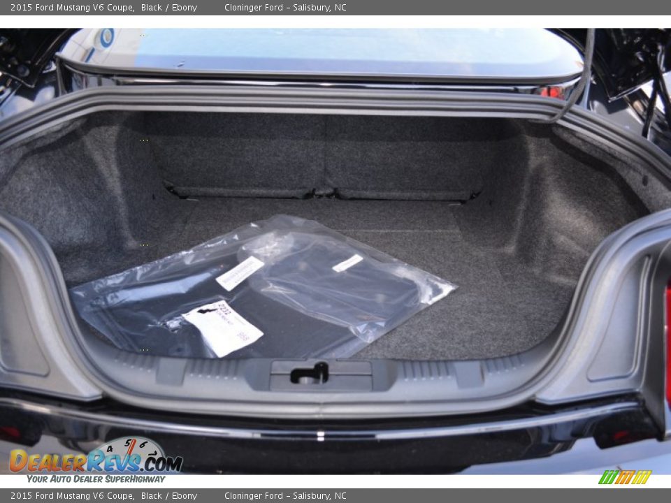 2015 Ford Mustang V6 Coupe Black / Ebony Photo #9