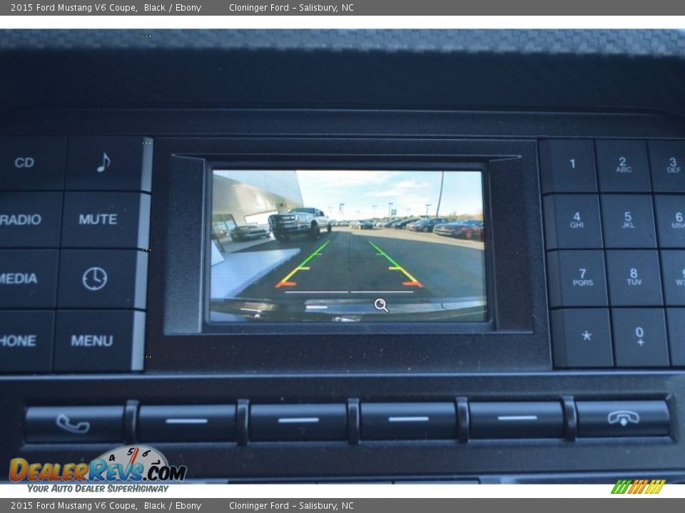 2015 Ford Mustang V6 Coupe Black / Ebony Photo #12
