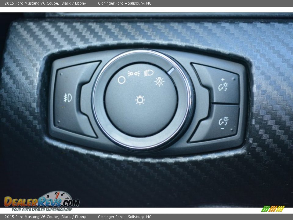2015 Ford Mustang V6 Coupe Black / Ebony Photo #17