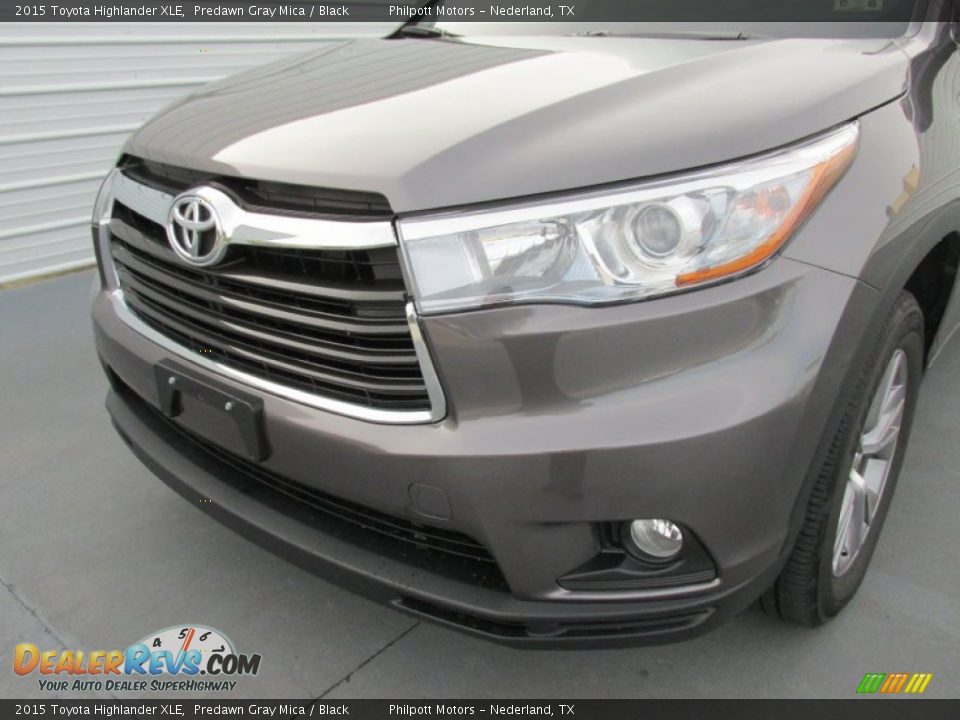 2015 Toyota Highlander XLE Predawn Gray Mica / Black Photo #10
