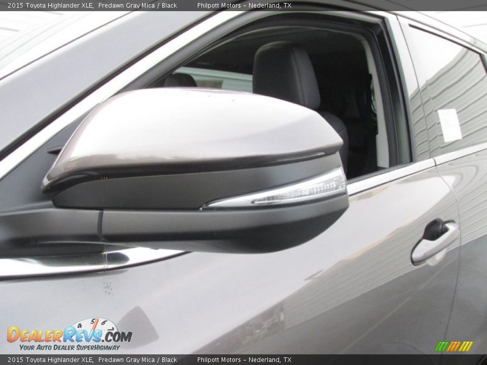 2015 Toyota Highlander XLE Predawn Gray Mica / Black Photo #12