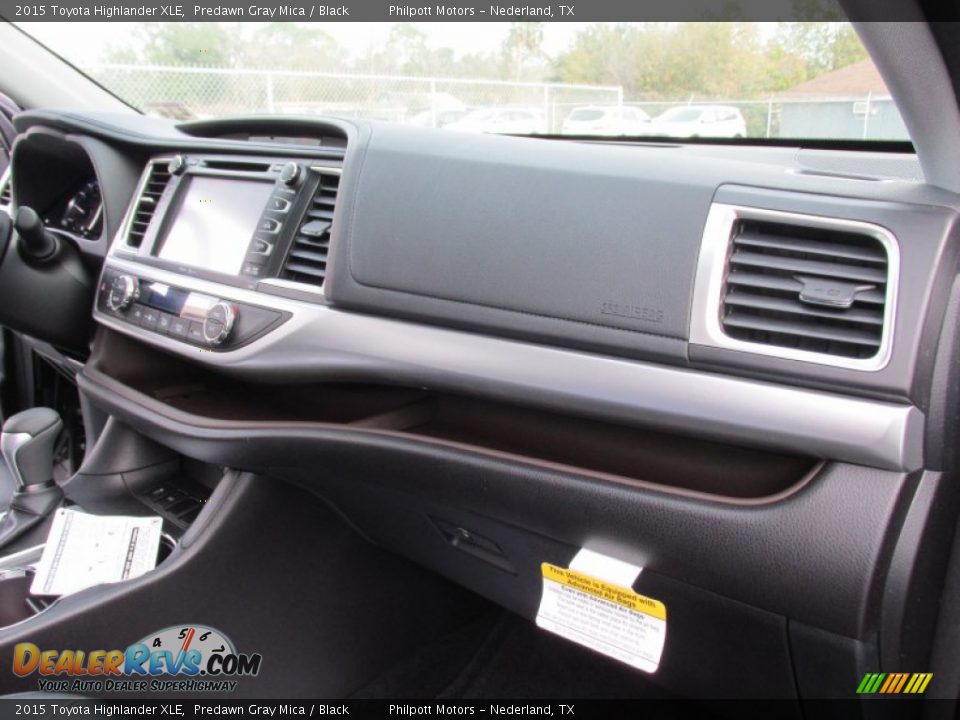 2015 Toyota Highlander XLE Predawn Gray Mica / Black Photo #17