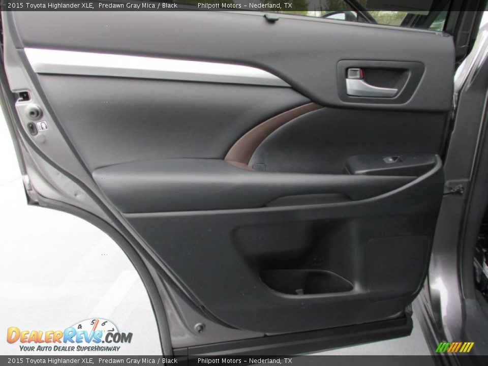 2015 Toyota Highlander XLE Predawn Gray Mica / Black Photo #21