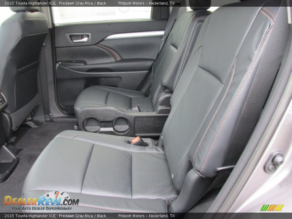 2015 Toyota Highlander XLE Predawn Gray Mica / Black Photo #22