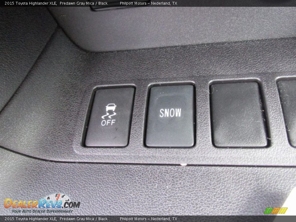 2015 Toyota Highlander XLE Predawn Gray Mica / Black Photo #33