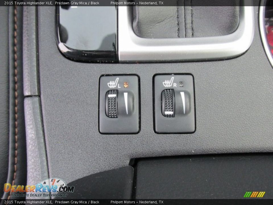 2015 Toyota Highlander XLE Predawn Gray Mica / Black Photo #34