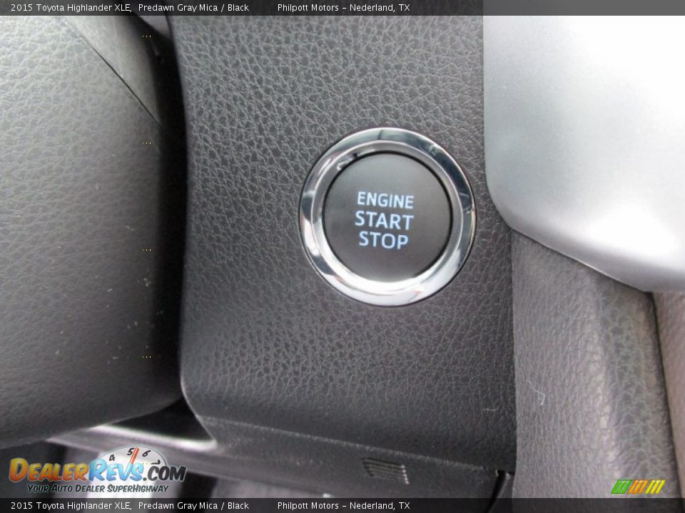 2015 Toyota Highlander XLE Predawn Gray Mica / Black Photo #35