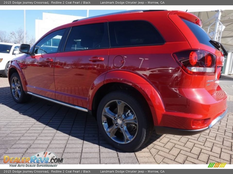 2015 Dodge Journey Crossroad Redline 2 Coat Pearl / Black Photo #2