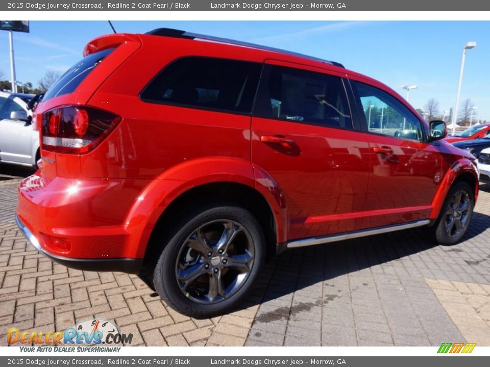 2015 Dodge Journey Crossroad Redline 2 Coat Pearl / Black Photo #3