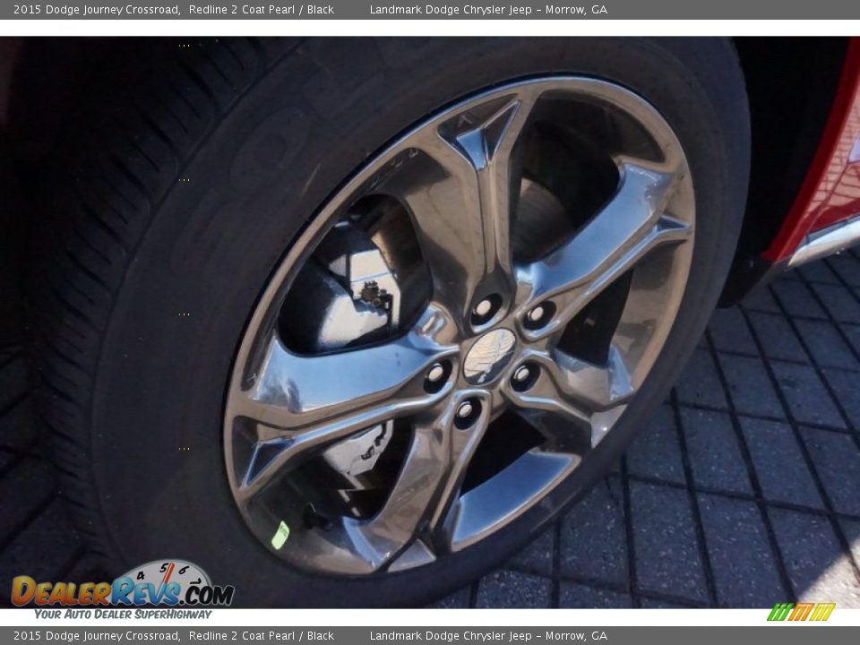 2015 Dodge Journey Crossroad Redline 2 Coat Pearl / Black Photo #5