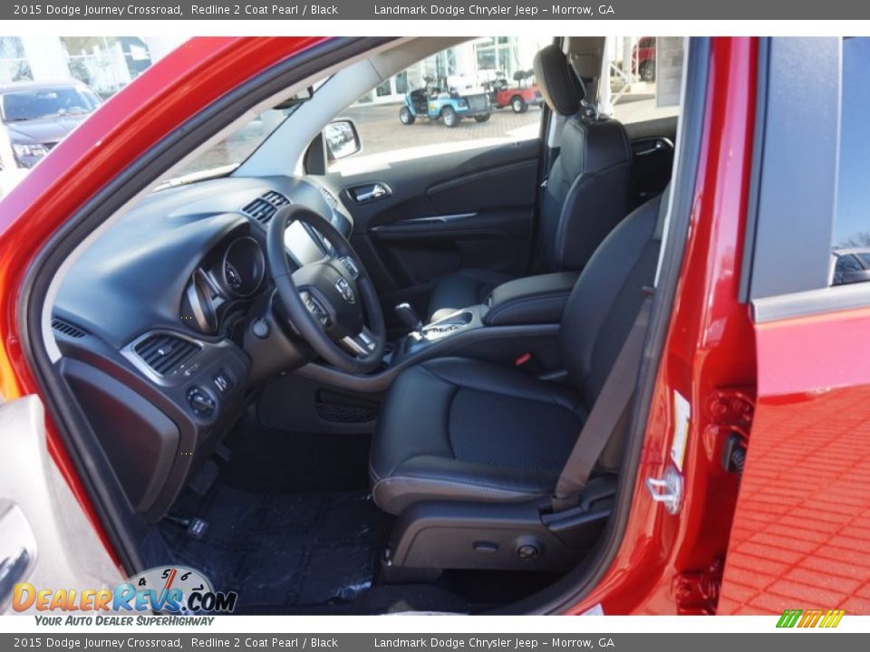 2015 Dodge Journey Crossroad Redline 2 Coat Pearl / Black Photo #6