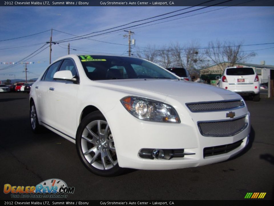 Front 3/4 View of 2012 Chevrolet Malibu LTZ Photo #1