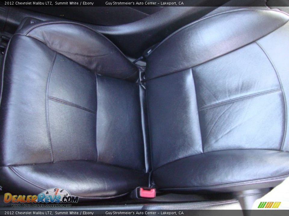 2012 Chevrolet Malibu LTZ Summit White / Ebony Photo #15