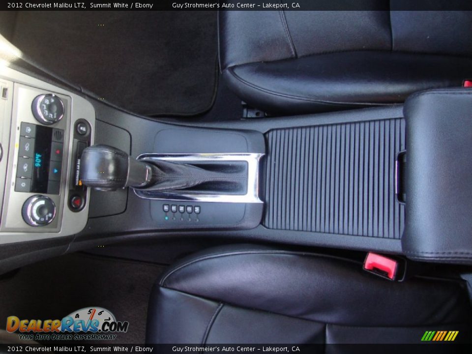 2012 Chevrolet Malibu LTZ Summit White / Ebony Photo #16