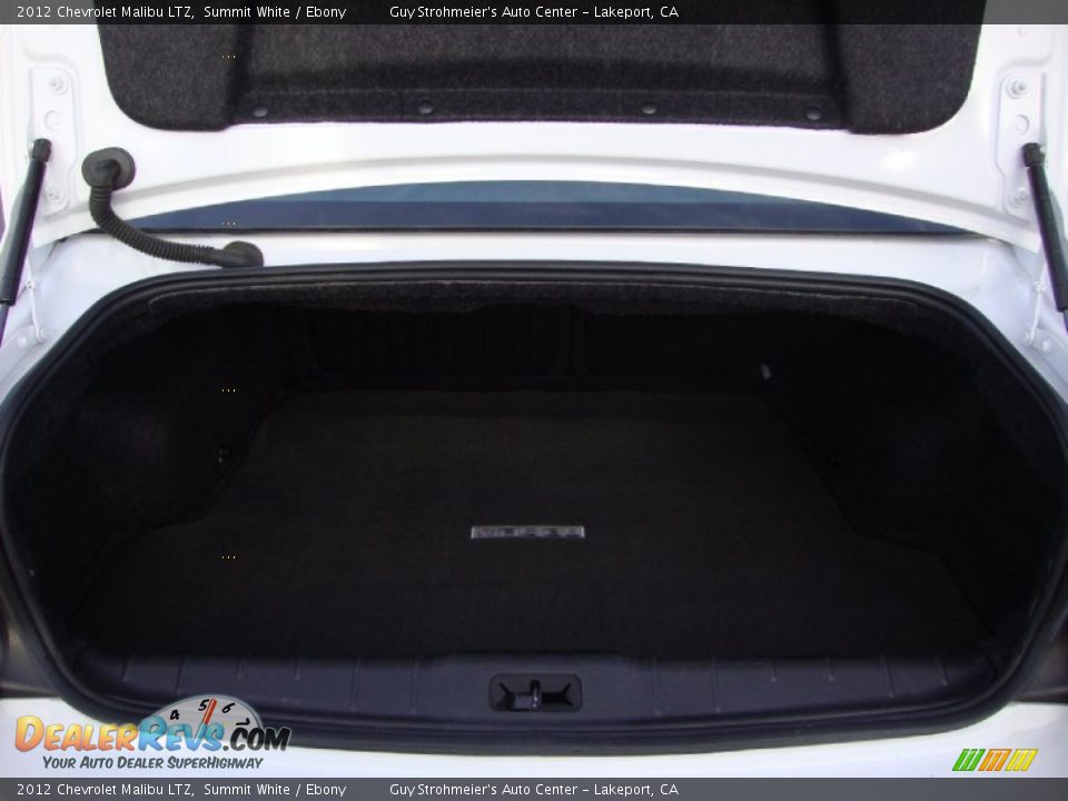 2012 Chevrolet Malibu LTZ Summit White / Ebony Photo #21