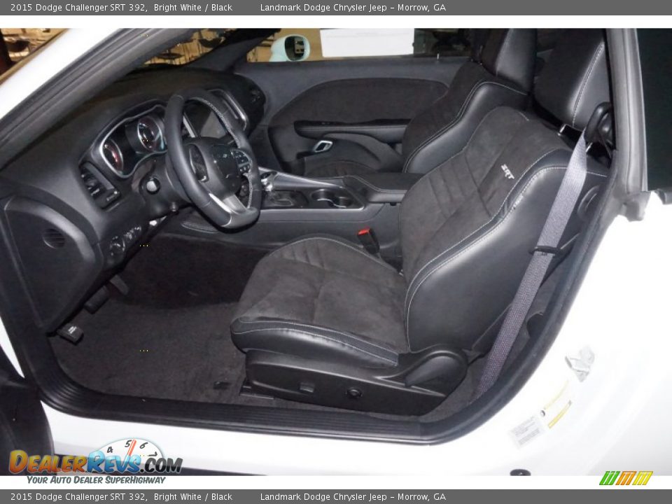 Black Interior - 2015 Dodge Challenger SRT 392 Photo #7