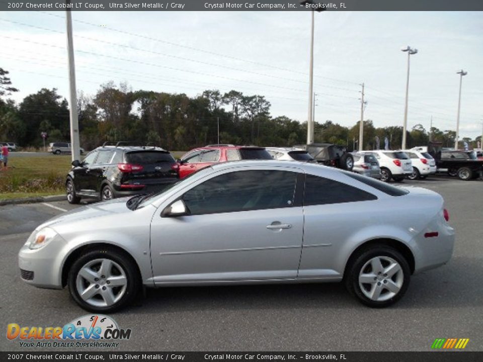 2007 Chevrolet Cobalt LT Coupe Ultra Silver Metallic / Gray Photo #2