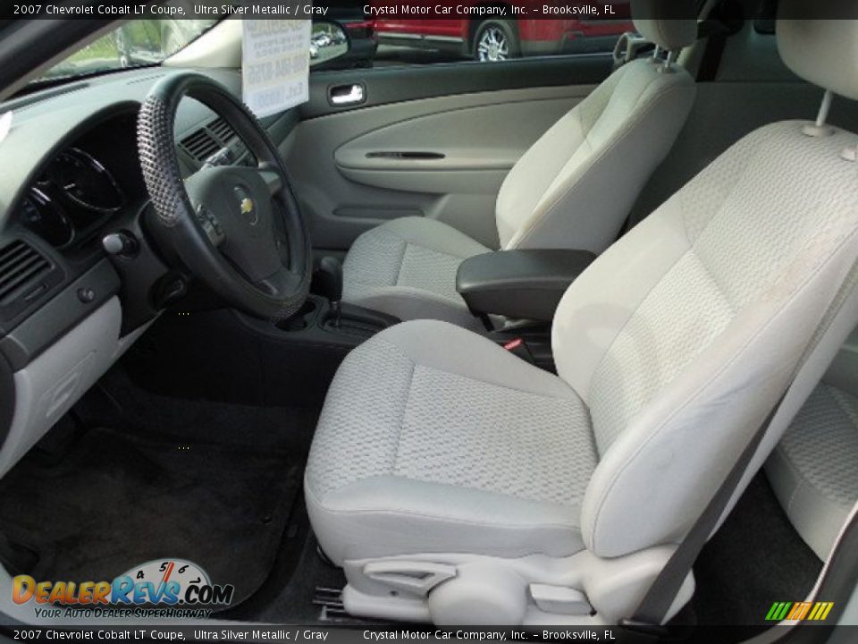 2007 Chevrolet Cobalt LT Coupe Ultra Silver Metallic / Gray Photo #4