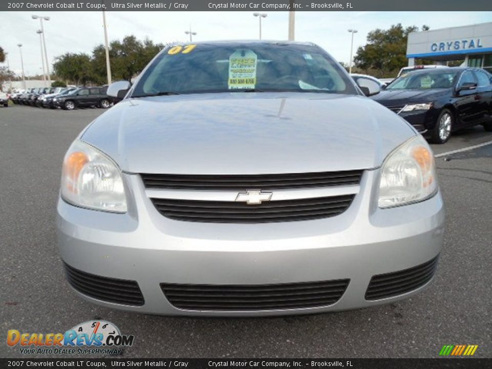 2007 Chevrolet Cobalt LT Coupe Ultra Silver Metallic / Gray Photo #13