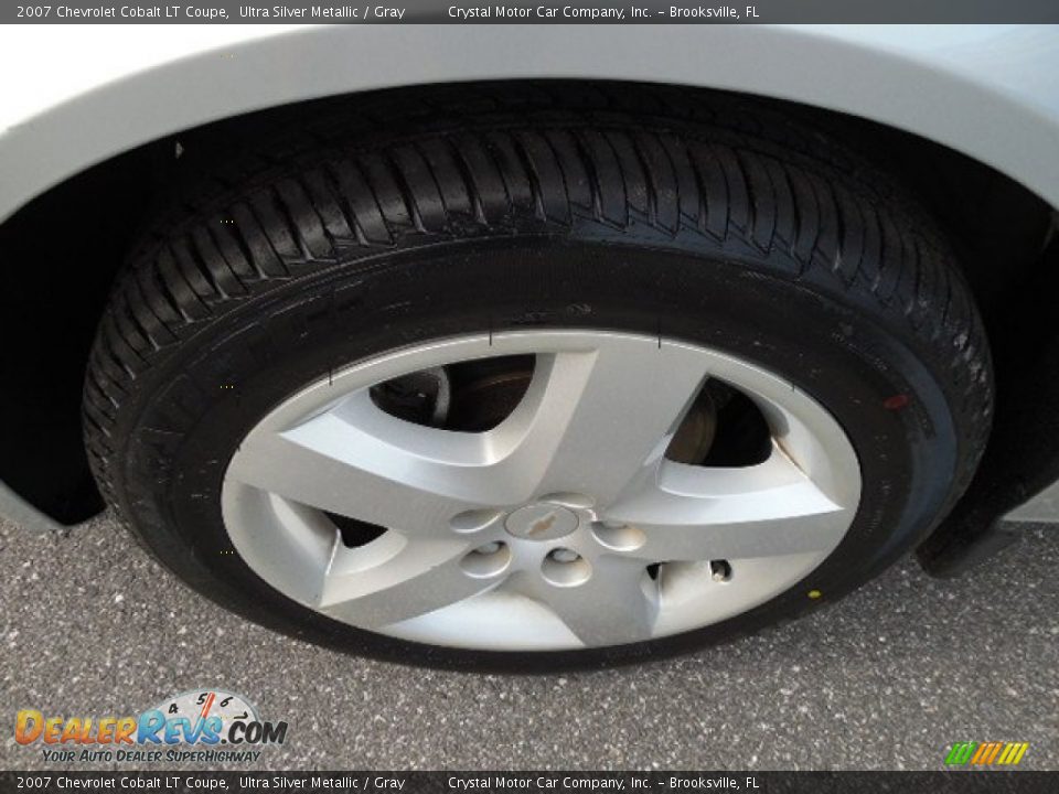 2007 Chevrolet Cobalt LT Coupe Ultra Silver Metallic / Gray Photo #14