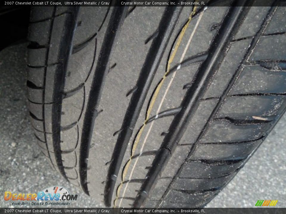 2007 Chevrolet Cobalt LT Coupe Ultra Silver Metallic / Gray Photo #15