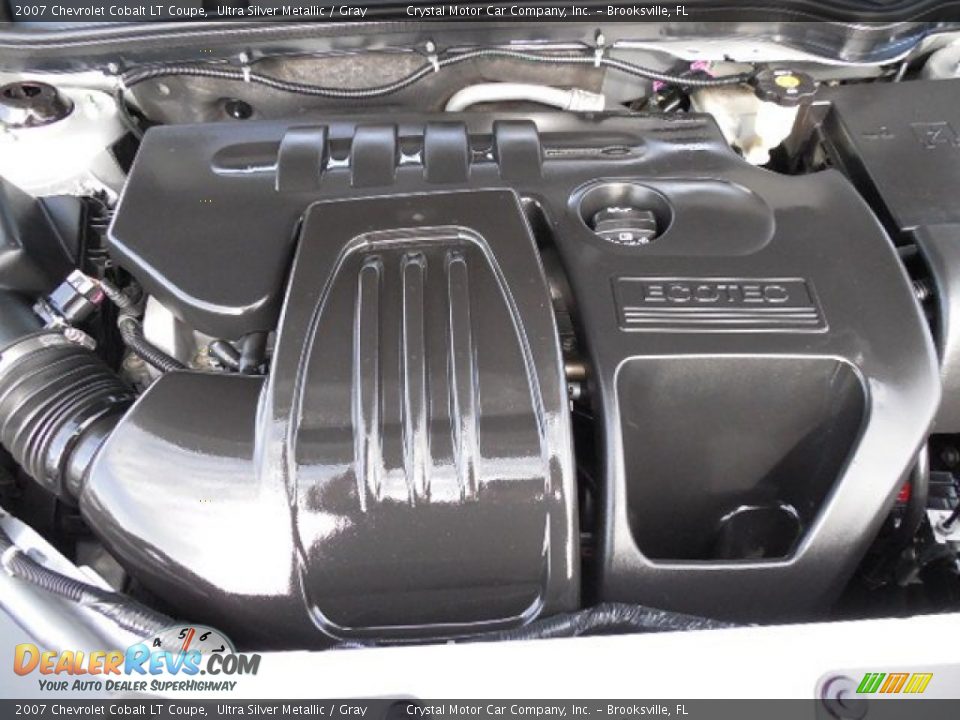 2007 Chevrolet Cobalt LT Coupe Ultra Silver Metallic / Gray Photo #16