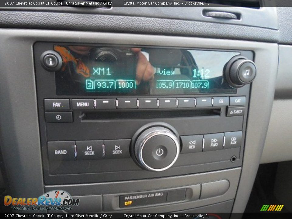 2007 Chevrolet Cobalt LT Coupe Ultra Silver Metallic / Gray Photo #19