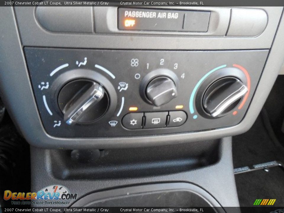 2007 Chevrolet Cobalt LT Coupe Ultra Silver Metallic / Gray Photo #20