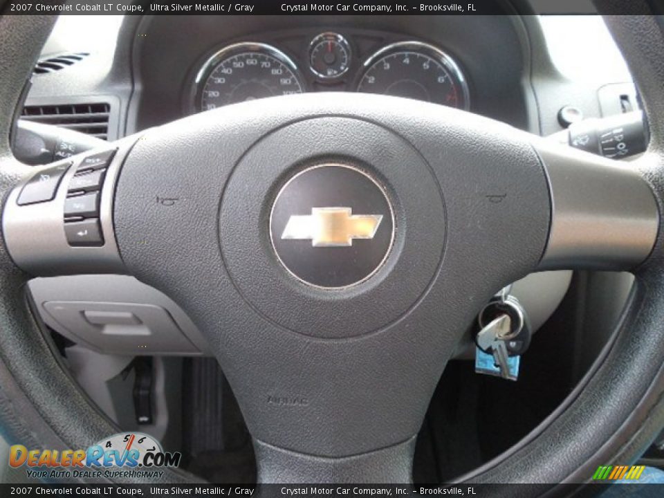 2007 Chevrolet Cobalt LT Coupe Ultra Silver Metallic / Gray Photo #21