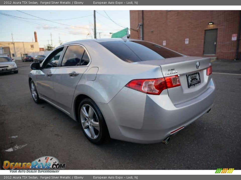 2012 Acura TSX Sedan Forged Silver Metallic / Ebony Photo #3