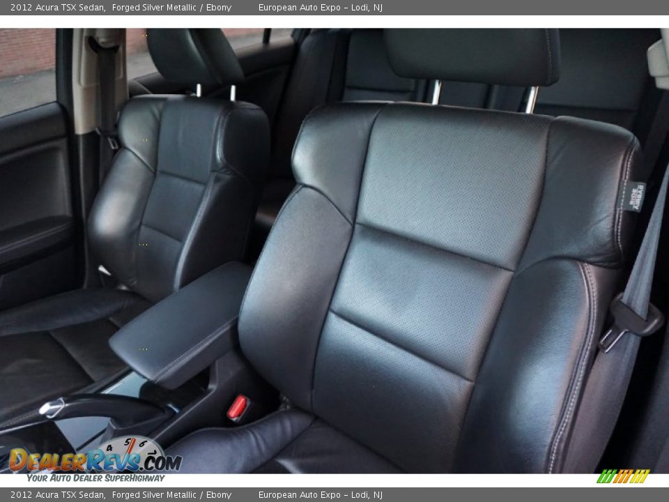 2012 Acura TSX Sedan Forged Silver Metallic / Ebony Photo #6