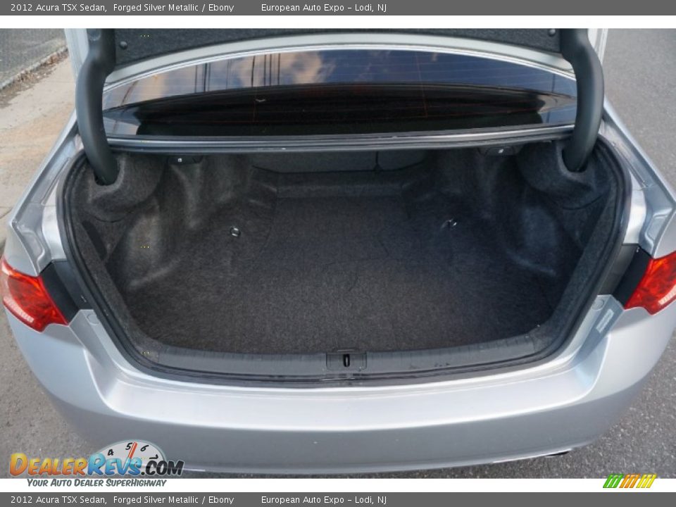 2012 Acura TSX Sedan Forged Silver Metallic / Ebony Photo #13