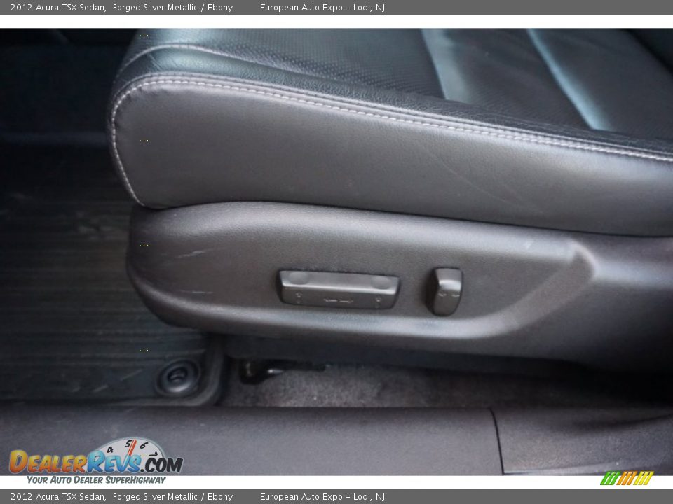 2012 Acura TSX Sedan Forged Silver Metallic / Ebony Photo #15