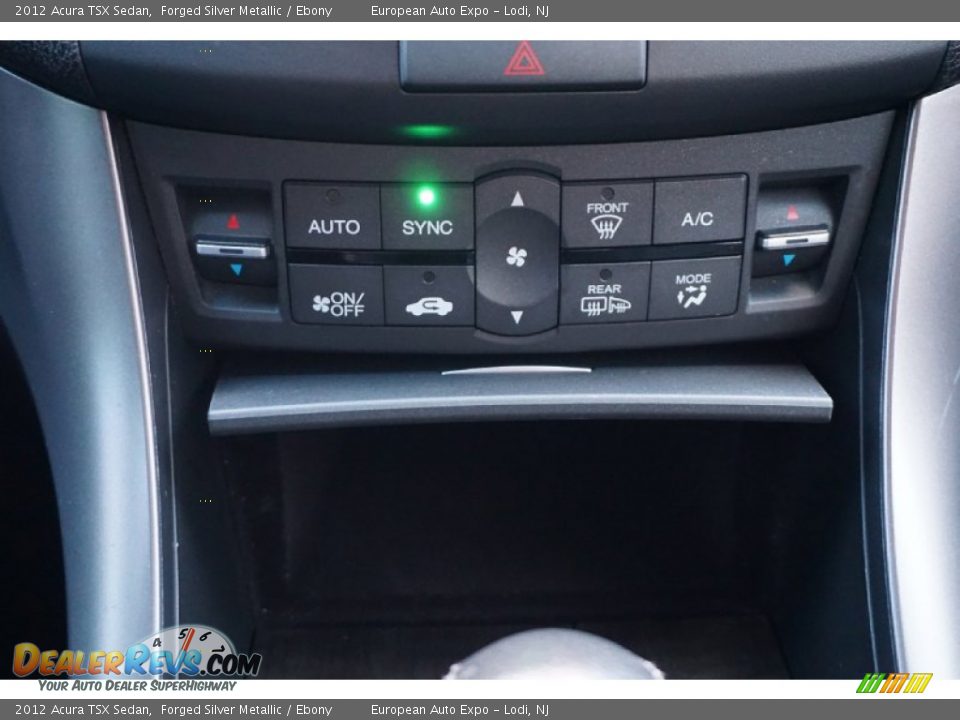 2012 Acura TSX Sedan Forged Silver Metallic / Ebony Photo #21