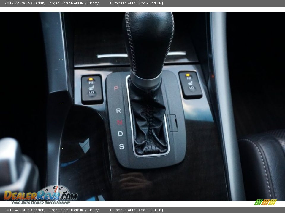 2012 Acura TSX Sedan Forged Silver Metallic / Ebony Photo #22