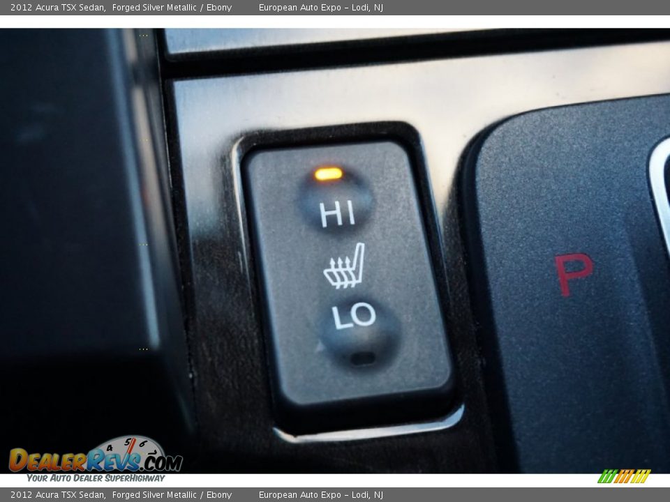 2012 Acura TSX Sedan Forged Silver Metallic / Ebony Photo #23