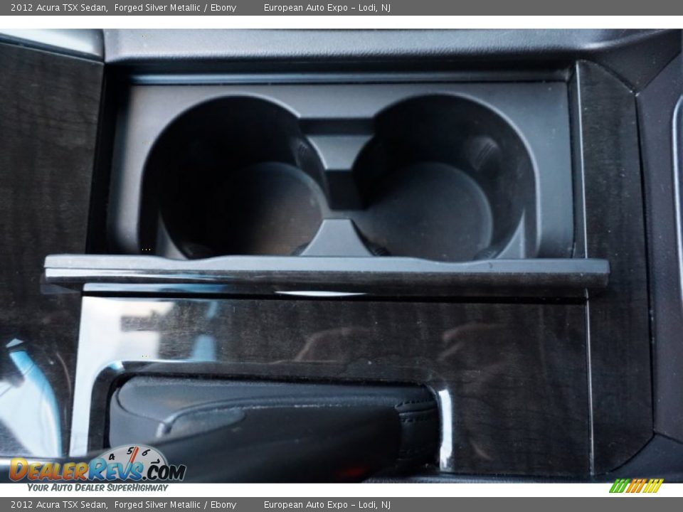 2012 Acura TSX Sedan Forged Silver Metallic / Ebony Photo #24