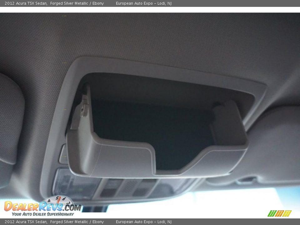 2012 Acura TSX Sedan Forged Silver Metallic / Ebony Photo #30