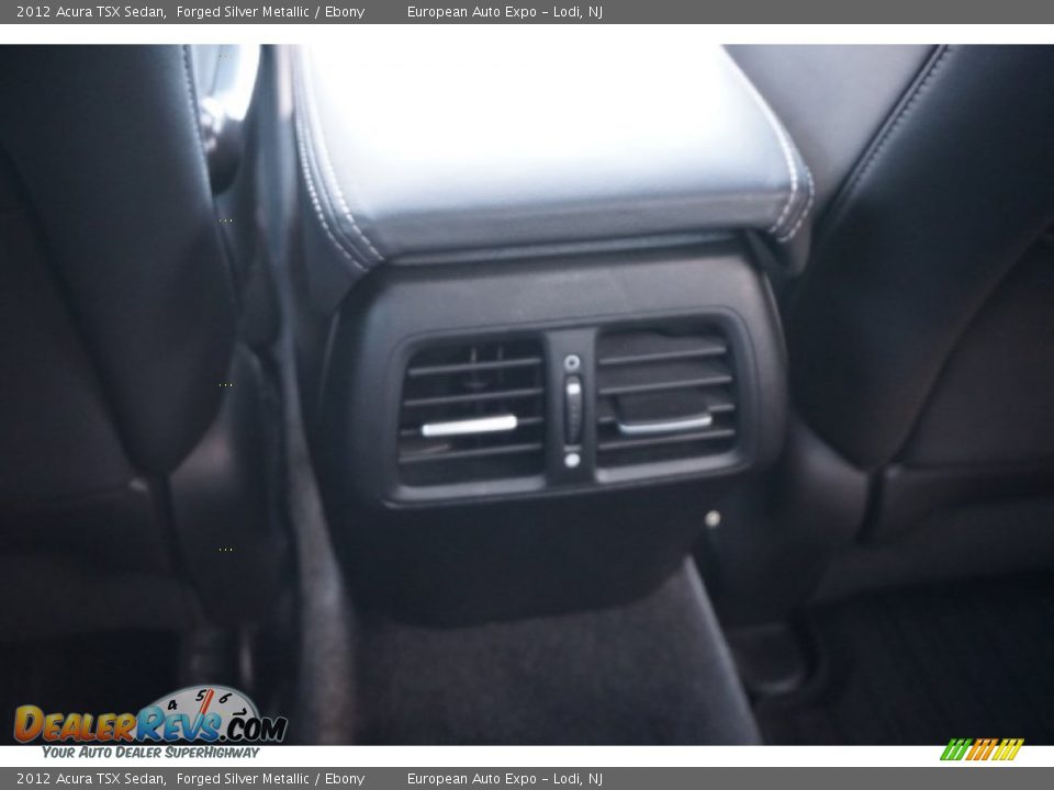 2012 Acura TSX Sedan Forged Silver Metallic / Ebony Photo #31