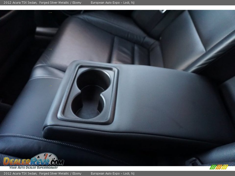 2012 Acura TSX Sedan Forged Silver Metallic / Ebony Photo #32