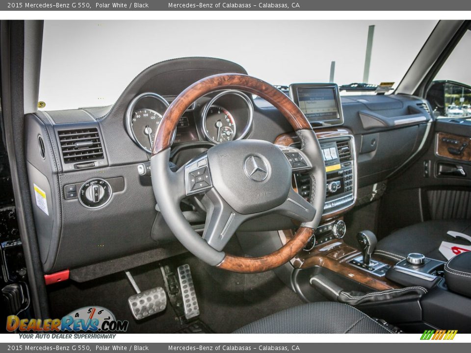 Black Interior - 2015 Mercedes-Benz G 550 Photo #5