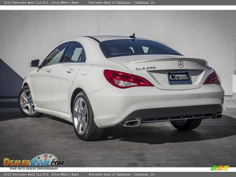 2015 Mercedes-Benz CLA 250 Cirrus White / Black Photo #2