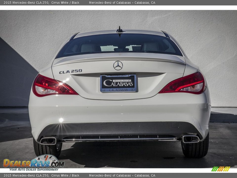 2015 Mercedes-Benz CLA 250 Cirrus White / Black Photo #3