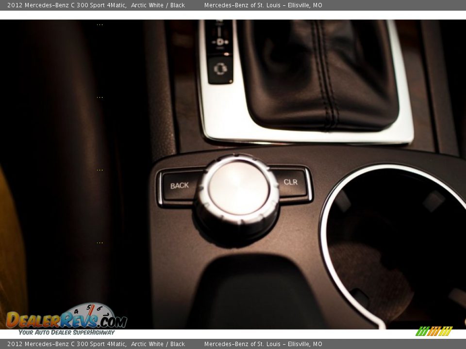 2012 Mercedes-Benz C 300 Sport 4Matic Arctic White / Black Photo #33