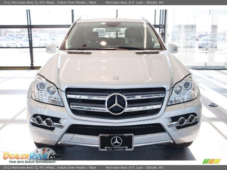 2011 Mercedes-Benz GL 450 4Matic Iridium Silver Metallic / Black Photo #6