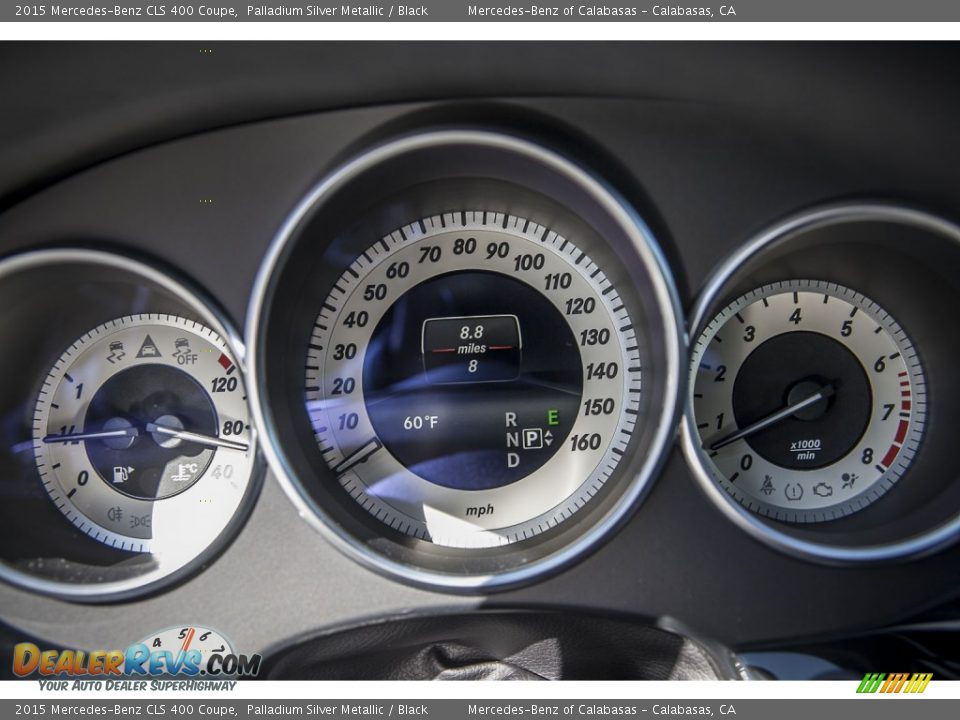 2015 Mercedes-Benz CLS 400 Coupe Gauges Photo #6