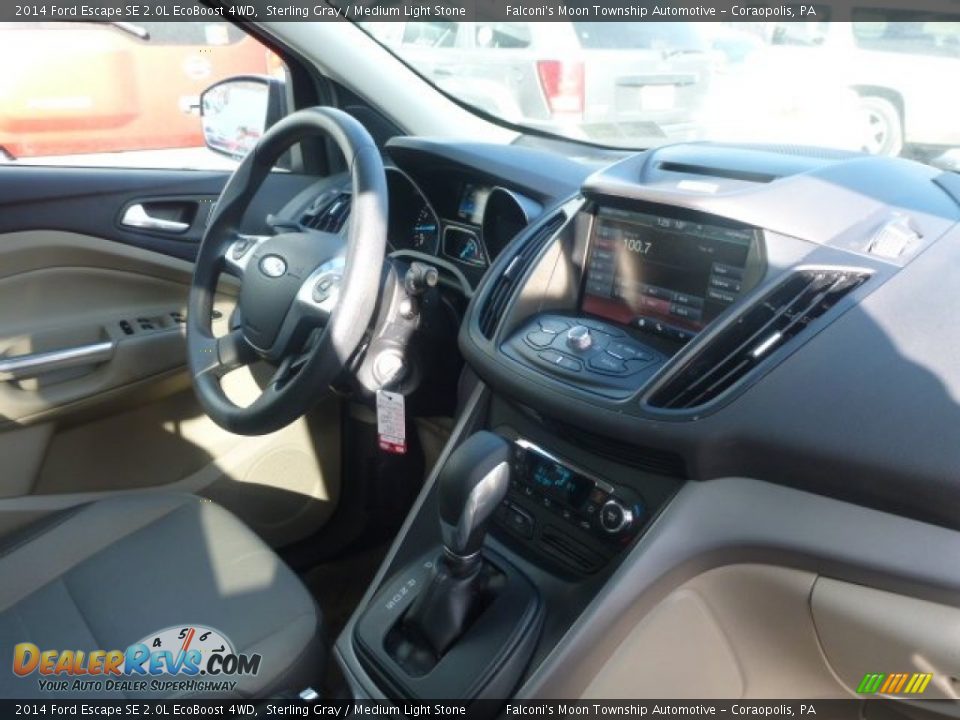2014 Ford Escape SE 2.0L EcoBoost 4WD Sterling Gray / Medium Light Stone Photo #3